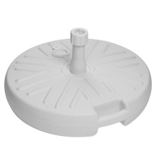 Standing under the umbrella round white, 49 x 10 cm, 17.5 l, for an umbrella 25-32 mm