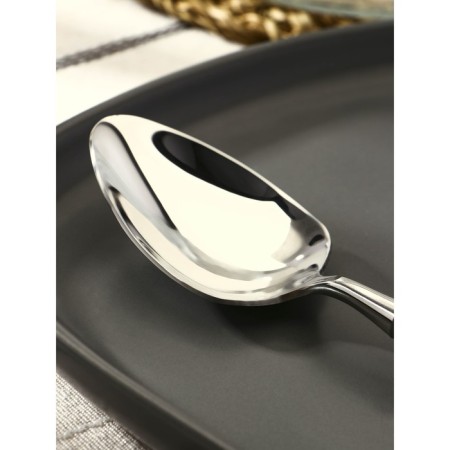 Spoon of stainless steel table Magistro "fusion", length 20 cm, silver color-1