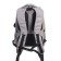 School backpack, 39 x 26 x 17 cm, Grizzly, ergonomic back, gray