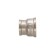 Transitional coupling STM, 1 1/2 "x 1/4", nickelized brass