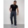 Sports male winter, size 50, dark blue color