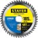 Disk STAYER 3682-185-30-48_z01, on wood, accurate cut, 48T, 185 x 30/20 mm