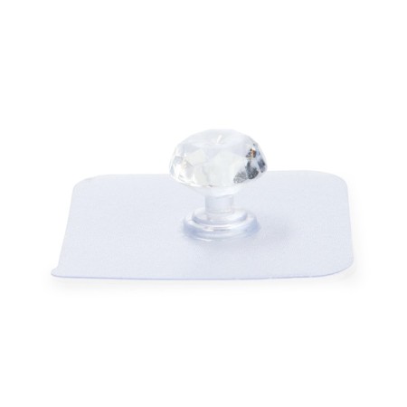 Hand button with an adhesive surface of the tundra, transparent, set 4 pcs.-4