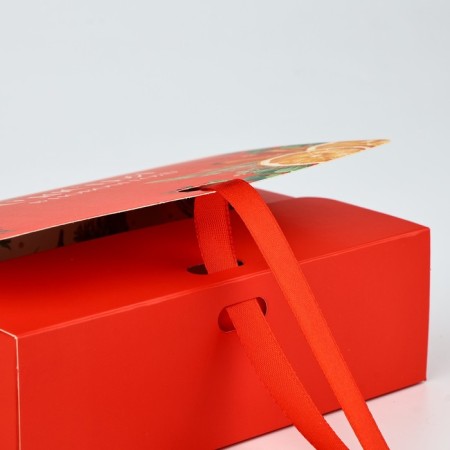 Barry -folded double -sided "Happiness", 16.5 x 12.5 x 5 cm, New Year-5