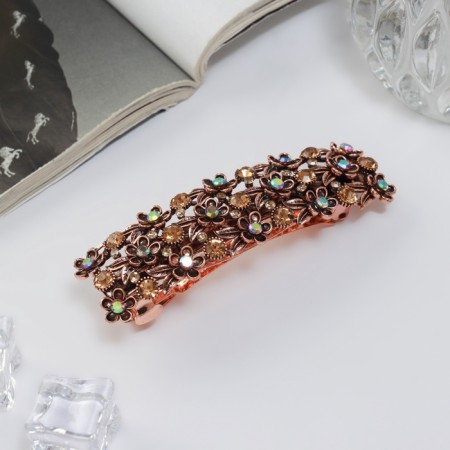 Club-automatic "Session" straight, 9 cm, red gold