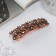 Club-automatic "Session" straight, 9 cm, red gold