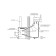 A heat exchanger tank 60 liters, horizontal, stainless steel 0.8 mm (fitting 3/4 ")