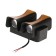 Facade lamp "Elegant", FSD-043, 4 W, 3000K, 2 rays, IP65, 220 V, plastic, black