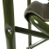 The folding armchair "Ranger" 585x450x825 mm, steel 25 mm, khaki