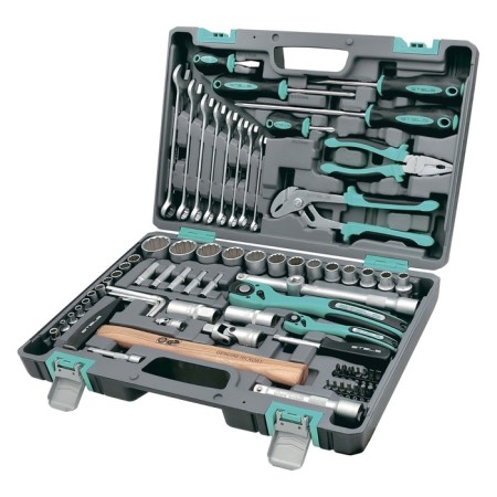Stels 14116, 1/4 ", 1/2", heads 4-32 mm, 12 g., 76 items.