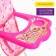 Stool for feeding, plastic frame