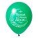 Shar Latex 12 "Happy Birthday in Bashkir", pastel, set of 50 pcs., Mix