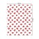 The tablecloth "Drawn Hearts", rectangular, Saten, size 145x180 cm