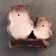 Suspended decor "Two eagle owls" 19x5x20cm
