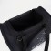 Sports bag, 3 parts on zippers, external pocket, black color
