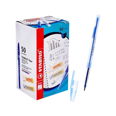 Ballic handle Stabilo Liner 808f, for writing, node 0.5 mm, blue