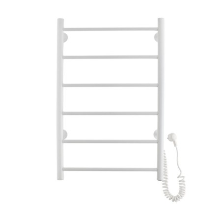 Electric towel Domoterm 109-6, 500x800 mm, right, white matte-1