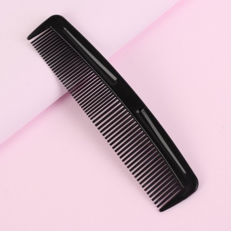 Combined comb, 12 × 3 cm, packing 30 pcs, black color-1