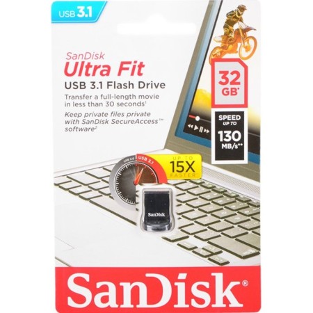 USB flash drive 32 GB Sandisk Ultra Fit USB3.1 SDCZ430-032G-G46