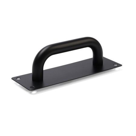 Door handle, black color, 200x65 mm-4
