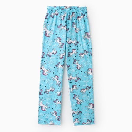 Home female "Unicorn" (T -shirt/Pants), Gray/Blue color, size 48-9