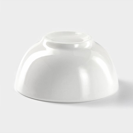 Saladnik porcelain thick -walled shade White Label, 170 ml, d = 10 cm, white color-1