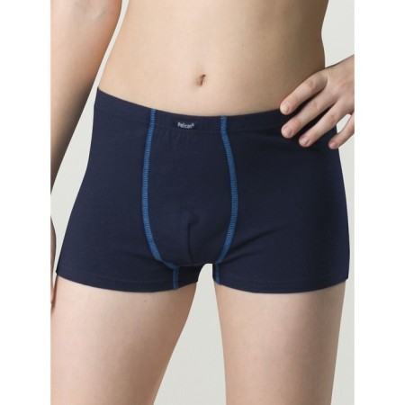 Panties for boys, height 152 cm, blue, dark blue, 2 pcs-1