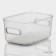 LADOM storage container, 14.5 × 9.5x6.3 cm, transparent color
