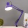 Juni table lamp E27 40W violet 16x16x90 cm Risalux