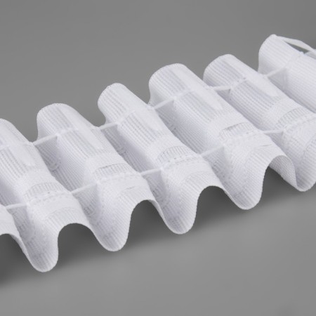 The curtain tape is classic, matte, 6 cm, 50 ± 1 m, white color-1