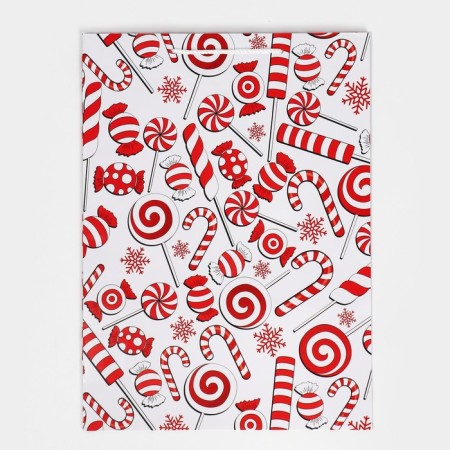 Laminated vertical "Sweets", L 28 x 38 x 9 cm, New Year-5