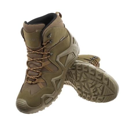 Trekking boots Elkland 169, demi -season, olive color, size 41-4