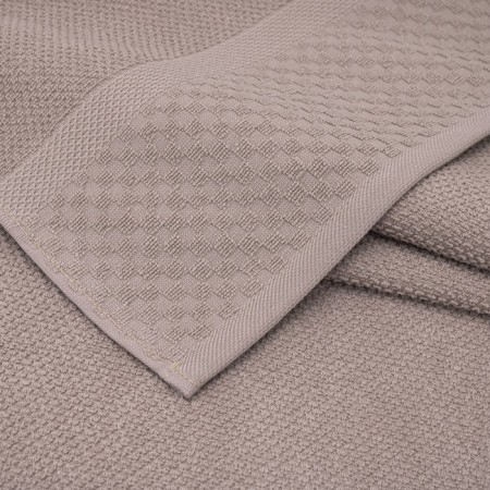 Tainted towel "Grant", 450 g, size 50x80 cm, beige color-1