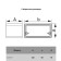 ERA connector 612SKP, flat, ventilation, 60x120 mm