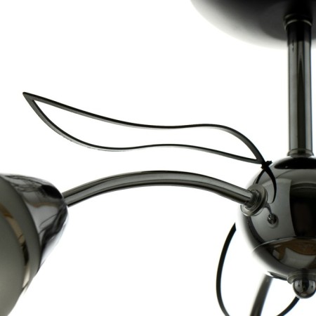 Svetogor chandelier "Music" 3x60W E27 Black/Chrome-4