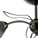 Svetogor chandelier "Music" 3x60W E27 Black/Chrome