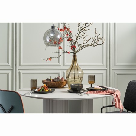 A set of lunch plates Liberty Jones Dots, D = 26 cm, 2 pcs, black color-2