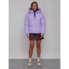 Winter jacket, size 42, purple color