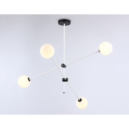 Suspended Ambrella Light, Modern, TR2505, 4XG9, white, black color-2