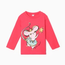 Longslit for the girl, raspberry color, height 92 cm