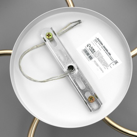 Estel chandelier 5he27 40W white-gold 60x60x23 cm Bayerlux-6