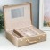 Casket to the leatherette for jewelry "Mokko" combined suitcase 8x18x23 cm
