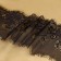 Lace cilia, 160 mm × 3 ± 0.5 m, black color