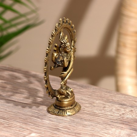 Souvenir "Nataraj" Brass 10 cm-2