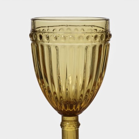 Bosphorus glass glass, 250 ml, 8.5 × 16.5, yellow color-2
