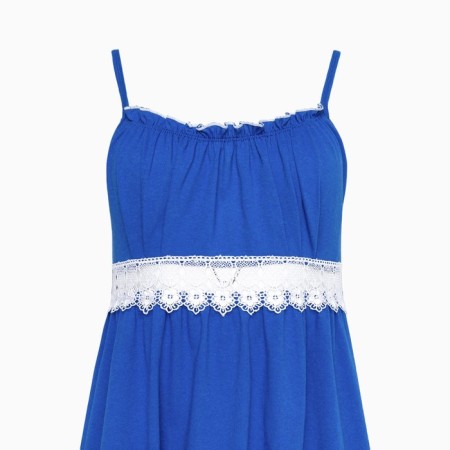 Night shirt female, blue color, size 56-5