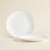 Sl Home “Cascon” plates, d = 20 cm, set 2 pcs, bone porcelain, white