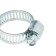 Chervyeric zein clamp, end-to-end carriage, diameter 12-22 mm, width 8 mm, galvanized