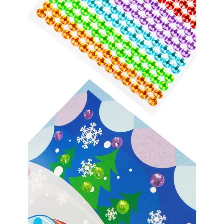 Set for creativity. Drawing from Ryzes "Snowman" (with Christmas toys)-3