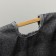 The basket is universal with a lid of the share "Lenon", 37 × 43 × 66 cm, the color is gray